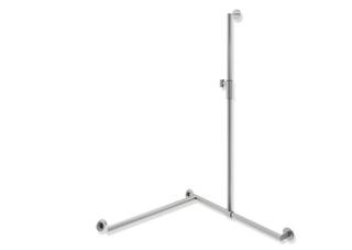 HEWI Duschhandlauf System 900 600-1250x475-1800x475-1800mm, Ausf links