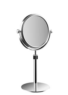 EMCO Rasier-/Kosmetikspiegel Pure d 153mm, 3-f, rd, verst, Standsp., chr