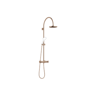 Dornbracht Duschgar. VAIA S-Pipe FlowRe. Stichm. 150mm, Ausl. 452mm, bron geb.