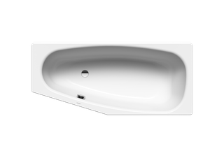 Kaldewei Badewanne MINI links 836 157x70/47,5cm, Perl-Effekt, weiß