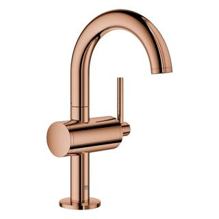 GROHE Einhebel-Waschtischarmatur Atrio 1/2", M-Size, P-op Abl-Garnitur, w. suns