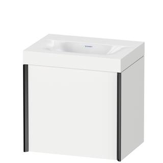 Duravit WT-Unterschrank c-bonded XViu 45x33cm, 1 T r, o HL, sw m, Rah. C, we m