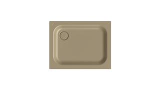 Duschwanne BetteSupra 5710 90x70x6,5cm, Wannenträger, hazel