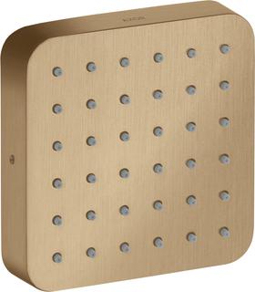 hansgrohe Fertigmontageset Axor Citterio E UP-Brausemodul 120 x 120 mm, softcube