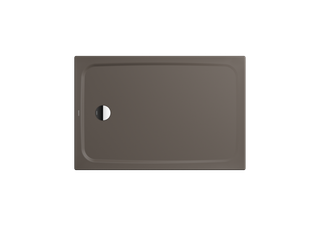 Kaldewei Duschwanne CAYONOPLAN 2227-1 120x100x1,8cm, warm grey80