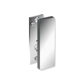 HEWI Montageplatte System 900 ES vc, PA hochgl. anthr, mit Abdeckung