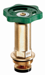 HS Fettkammer-Oberteil 2096 1/2", m nichtsteigender Spindel, Handrad