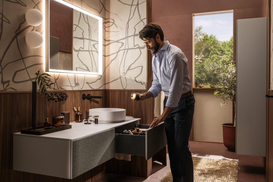 Artikelbild 9 des Artikels „hansgrohe Fertigmontageset Finoris UP-WT-EHM, f W, Ausl. 228mm, matt-sw Ausladung 228 mm | mattschwarz“