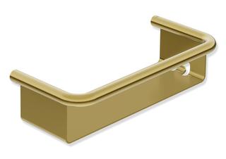 HEWI Duschkorb m. Haken Ser 480, m. Haken, PVD gold gebürstet