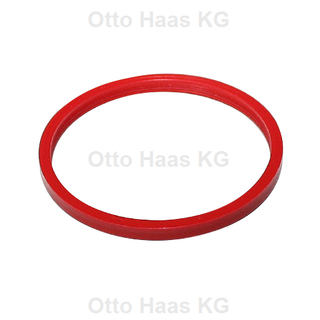HAAS Quetsch-Ring 40,5x45x3mm, Kunstst., rt, f Tauchrohre