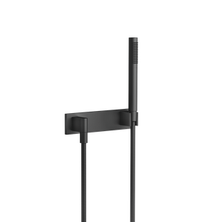 Dornbracht Schlauchbrausegar. FlowReduce mit Abdeckplatte, schwarz matt