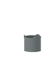 STIEBEL Verlängerung 10cm, für Luftauslässe, WDA 125 VL-10