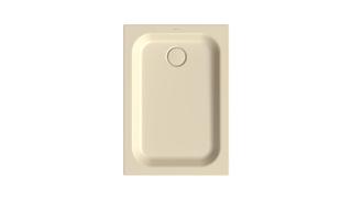 Duschwanne BetteSupra 5880 100x70x6,5cm, Glasur, jasmin