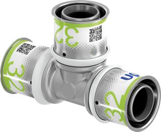 Uponor T-Stück S-Press PLUS 32x32x32mm