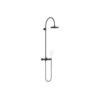 Dornbracht Duschgarnitur TARA Showerpipe m Br.-2-Hd.-M., A Standbr. 420mm, sw ma