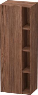 Duravit Hochschrank DuraStyle 50x36x140cm, Tür links, nussbaum dunkel