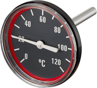 Oventrop Ersatz-Thermometer für Regumat-130 DN 25-50, rot