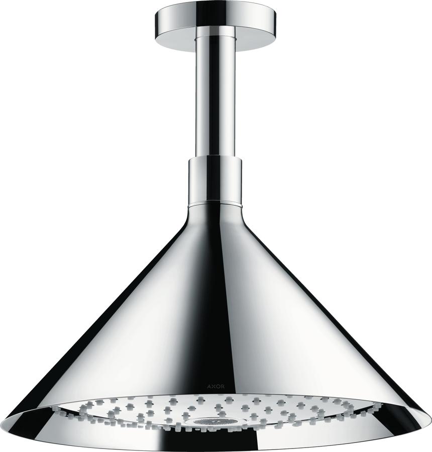 Artikelbild 2 des Artikels „hansgrohe Kopfbrause Axor mit Deckenanschluss, 240mm, 2jet, chrom chrom“