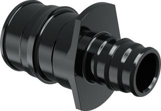 Uponor Kupplung Q&E 63x40mm, reduziert, 6/10 bar, PPSU