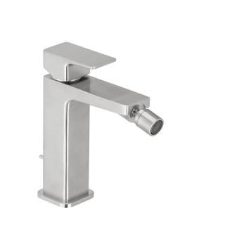 Herzbach Bidet-Einhebelmischer Ceo Edelstahlfinish