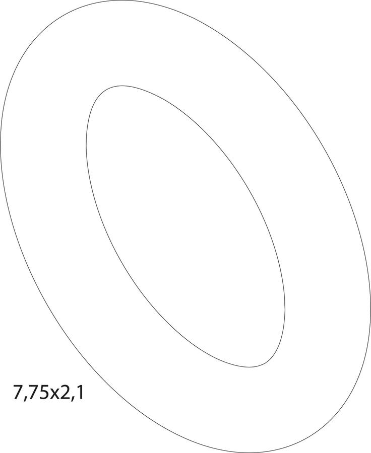 Artikelbild 1 des Artikels „BOSCH Ersatzteil TTNR: 87161074400 O-Ring 7,75 x 2,1 L (1x) “