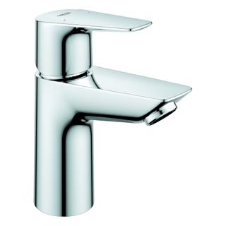 GROHE Waschtisch-Einhebelmischer BauEdge 1/2", S, o. Abl.garn, gl. Körper, chrom