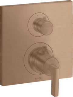 hansgrohe Fertigmontageset Axor Citterio UP-THM, m Absp-vtl, Hebel, brush. r gol