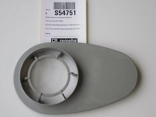 RE ANSCHLUSSDECKEL ABGASROHR D.125 S54751