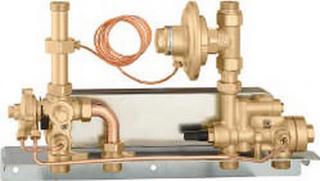 Caleffi Wohnungsstation SATK 15 40 kW, 18 l/min, mechanisch