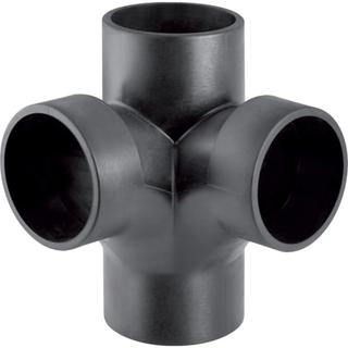 Geberit Bogeneckabzweig Silent db20 DN 100/100, 88,5Grad, mit Innenradius