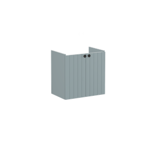 VitrA WT-Unterschrank Root Groove Comp 56,5x37x55cm, 2 Tür., Korp fjordgr. Matt