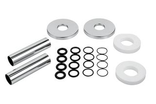 Zehnder Anschlussverkleidung Set 70mm Rohrhülse, Messing