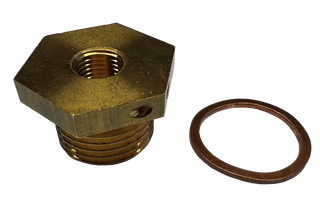 Danfoss Wärmezähler-Zubehör Adapter R1/2 auf M10x1 (flachdichtend)