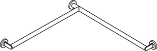 Duschhandlauf System 900 Ausführung links