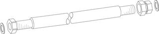 BOSCH Ersatzteil TTNR: 87186694430 Rohr Wellrohr G1