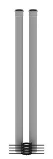 Remeha Abgasrohr PPS, DN 80, Verpackungseinheit VE3