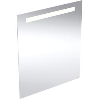 Geberit Lichtspiegel Option Basic eckig, Beleuchtung oben, 60x70cm