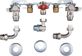 BOSCH Montageanschlussplatte Nr.994 UP, f Erd- + Fl.-Gas, f Sp.-anschlusss.