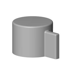 DO Gr. für Brausegarnitur ET 092098003 D 31 x 25 mm Dark Platinum gebürstet
