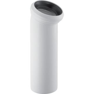 Geberit WC-Ablaufbogen PP, Abg. waag., 22,5Grad, 110mm, weiß