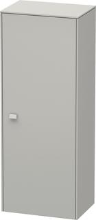 Duravit Halbhochschrank Brioso Individual, Tür rechts, Betongrau matt