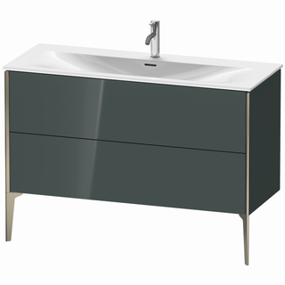 Duravit Waschtisch-Unterschrank XViu 121x48x59,1cm, d G g, 2 Ausz., Champ. m