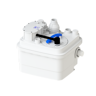 SFA Hebeanlage SaniCubic 1 230 V, IP 67, externe Steuerung, weiß
