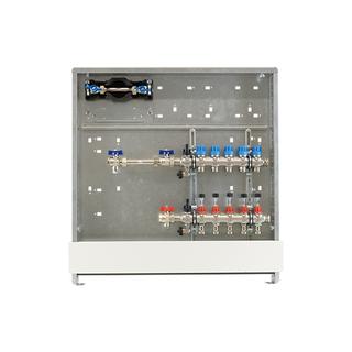 Strawa Anschluss FBH-18-H-W1-WMZ-C80 Comfort, 7 Heizkreise, 875x760-890mm