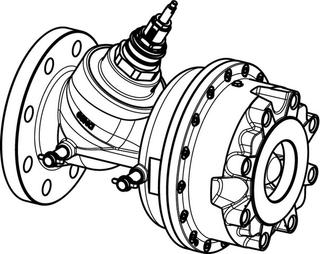 TA Adapter DN 15-50, Belimo NRDVX-3-T-SI