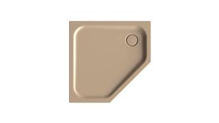 Duschwanne BetteCaro 7189 90x90x3,5cm, greige