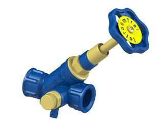 Schlösser KFR-Ventil Blue-tec 1621 DN 15, Rp 1/2, m Entleer., steig. Spin.