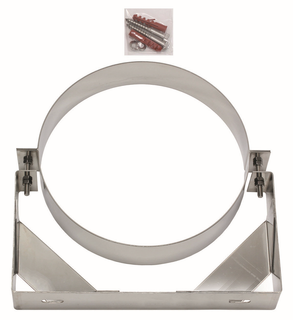 Vaillant Wandhalter DN 200, verstellb., f Fassade, Edelstahl