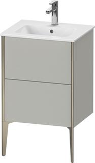 Duravit WT-Unterschrank XViu Compact 51x42x59,4cm, 2 AZ, st, C m, betongr m