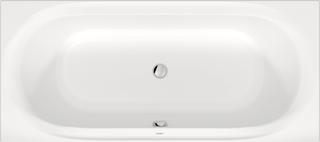 Duravit Rechteck-BW Soleil by Starck 180x80x46,9cm, EB-Version, 2 RS, weiß